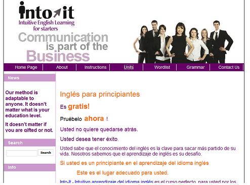 Into it english